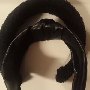 2 Pack Elegant Black Headband Set